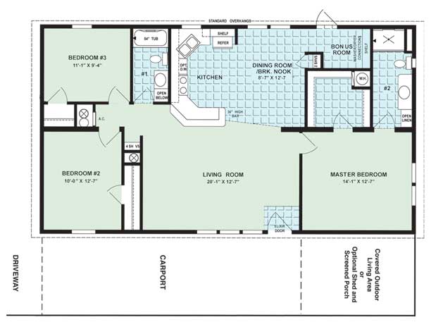 The Magnolia Floor Plan